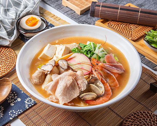 麵屋・製作所 內湖民權店 味噌海鮮豬肉麵 550X440